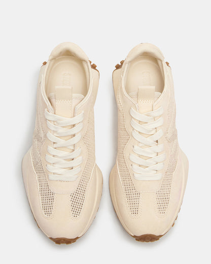 CAMPO Natural Raffia Lace-Up Women's Sneaker Steve Madden NATURAL RAFFIA
