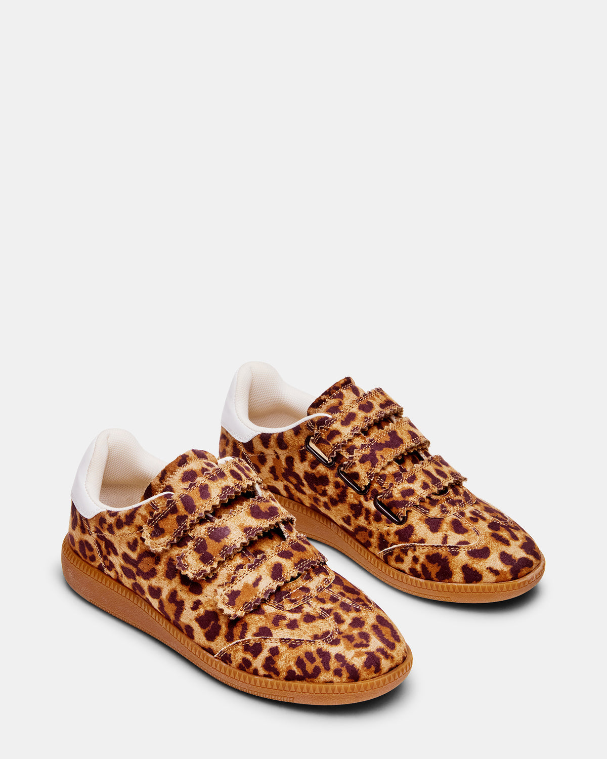 MOMENTUM Leopard Velcro Low-Top Women's Sneakers Steve Madden LEOPARD