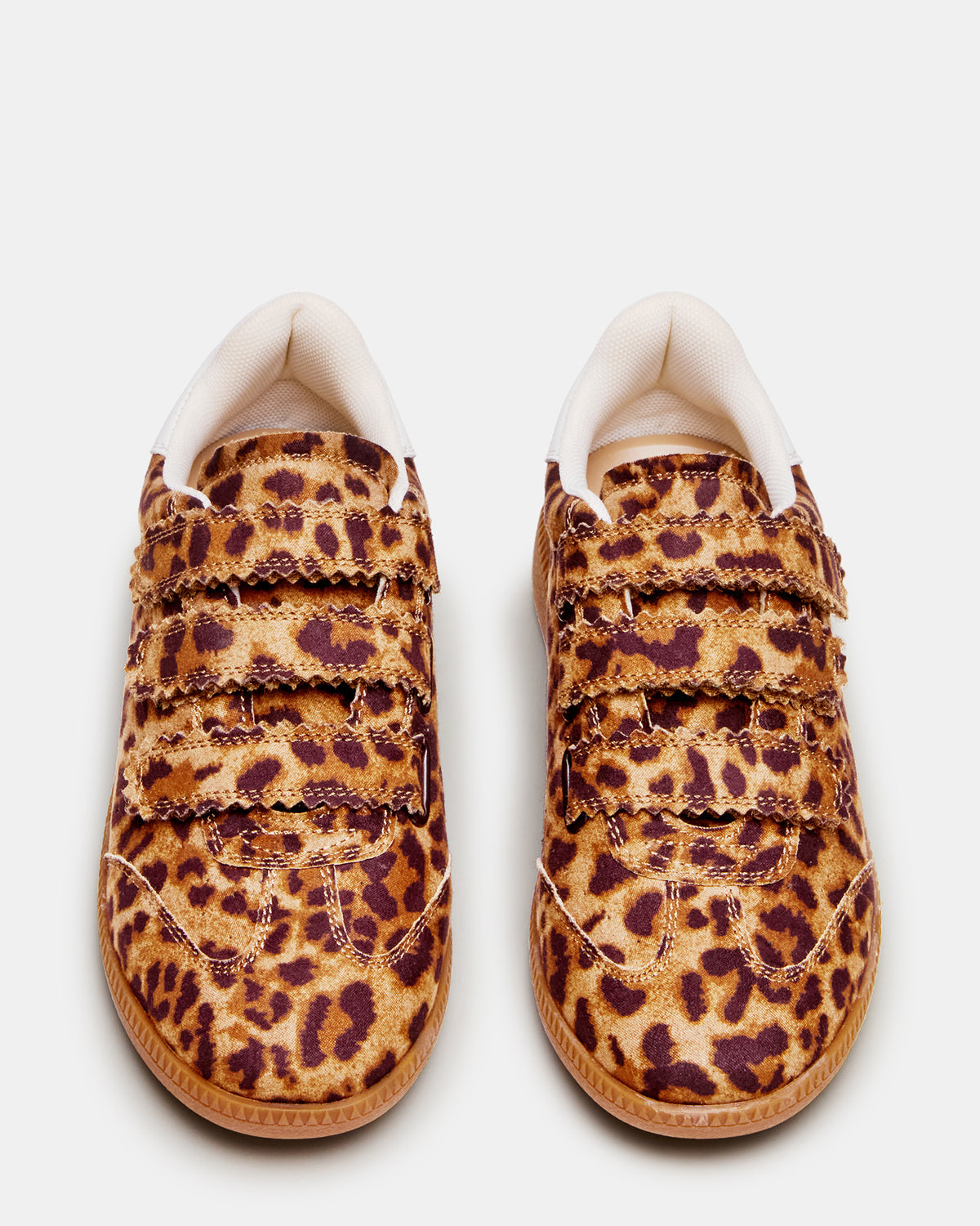 MOMENTUM Leopard Velcro Low-Top Women's Sneakers Steve Madden LEOPARD