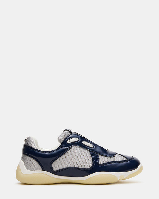DUSTIN Navy Mesh Lace-Up Low-Top Women's Sneaker Steve Madden NAVY