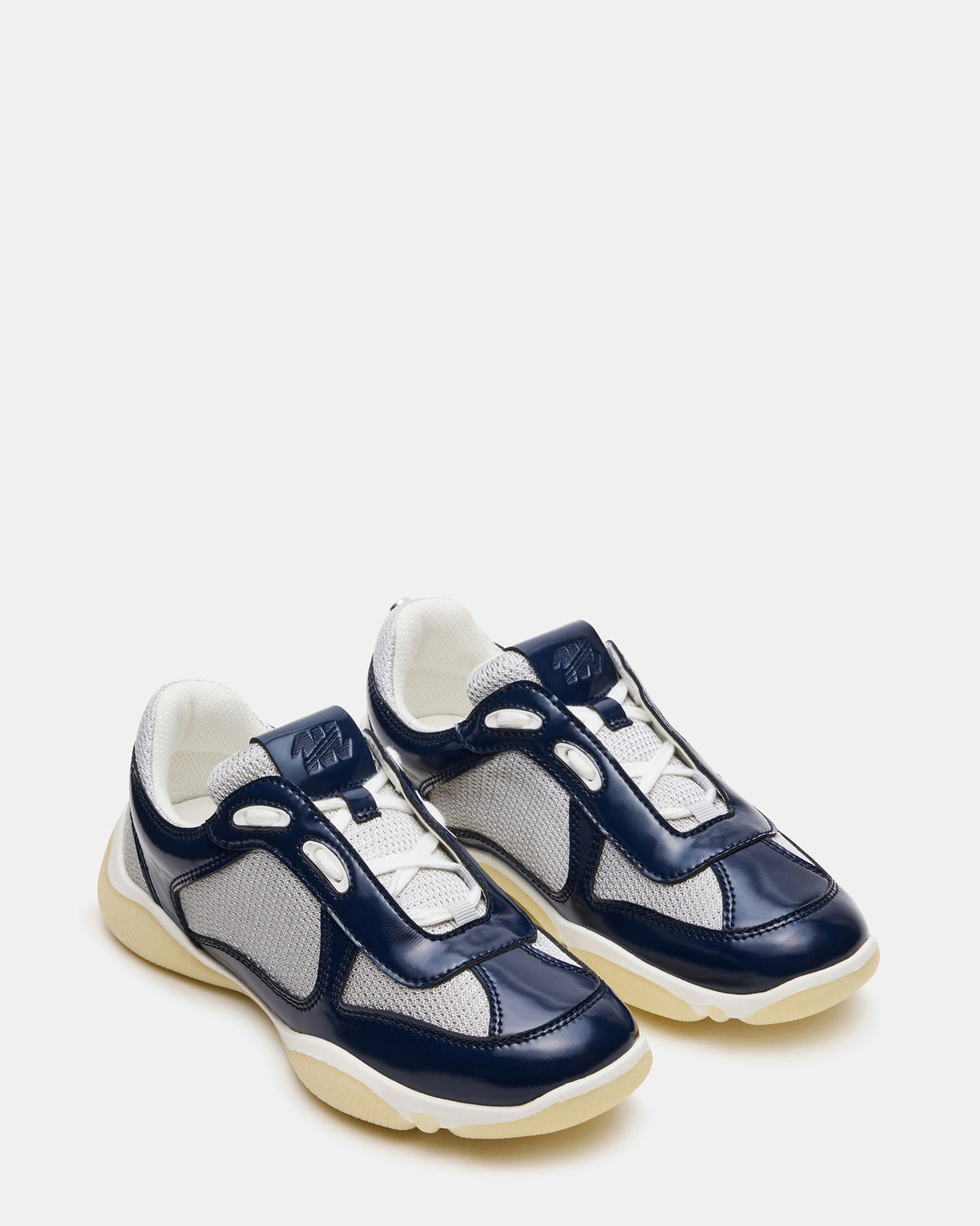 DUSTIN Navy Mesh Lace-Up Low-Top Women's Sneaker Steve Madden NAVY