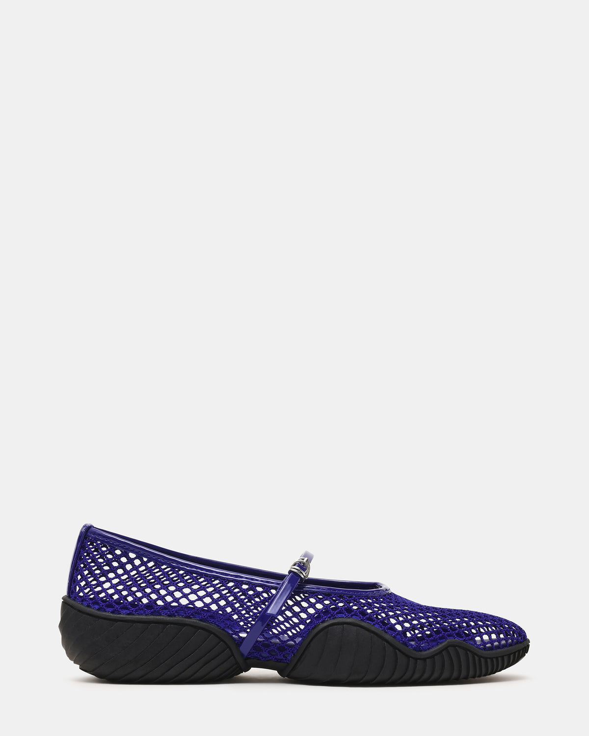 VICKEE Blue Mesh Mary Jane Buckle Chunky Sole Ballet Women's Sneaker Steve Madden BLUE MESH