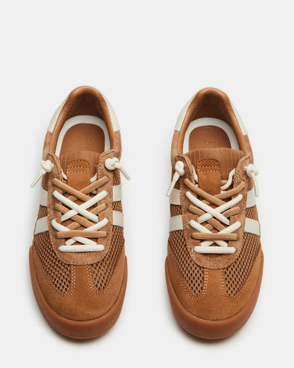 VERDICT Tan Multi Women's Lace-Up Sneaker Steve Madden TAN MULTI