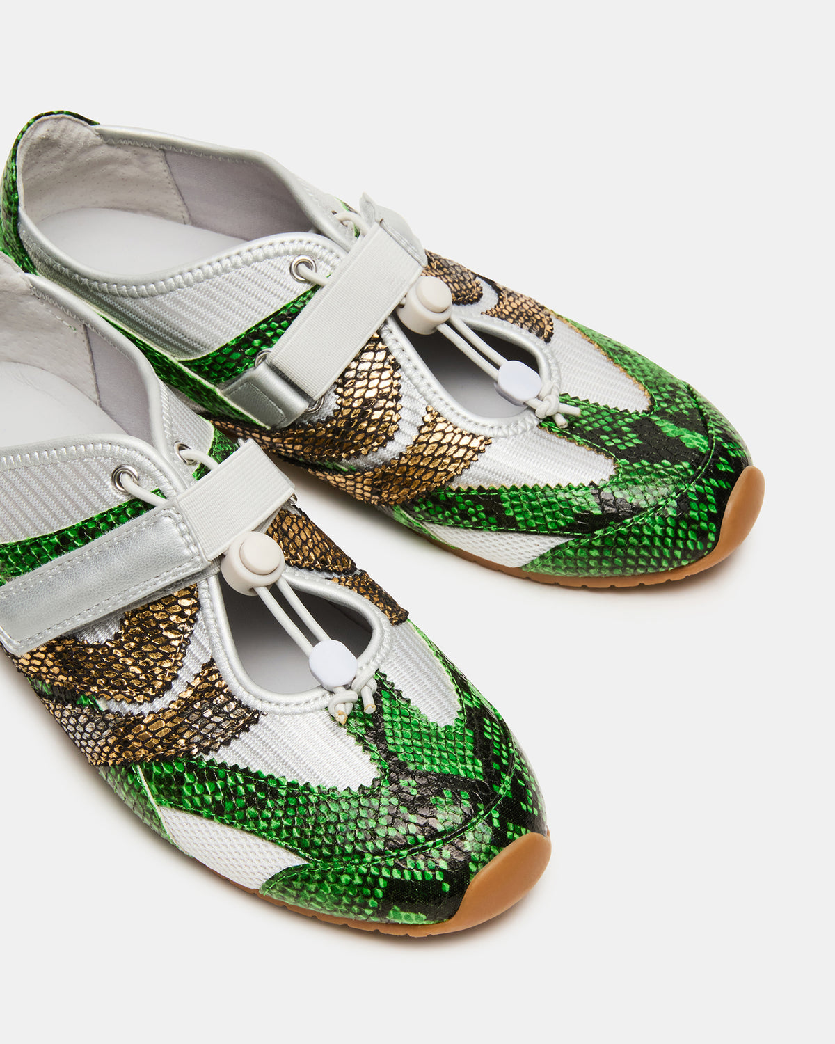 VIPER SNEAKER & DIEGO BAG GREEN METALLIC BUNDLE Steve Madden 5