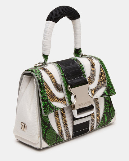 VIPER SNEAKER & DIEGO BAG GREEN METALLIC BUNDLE Steve Madden 5