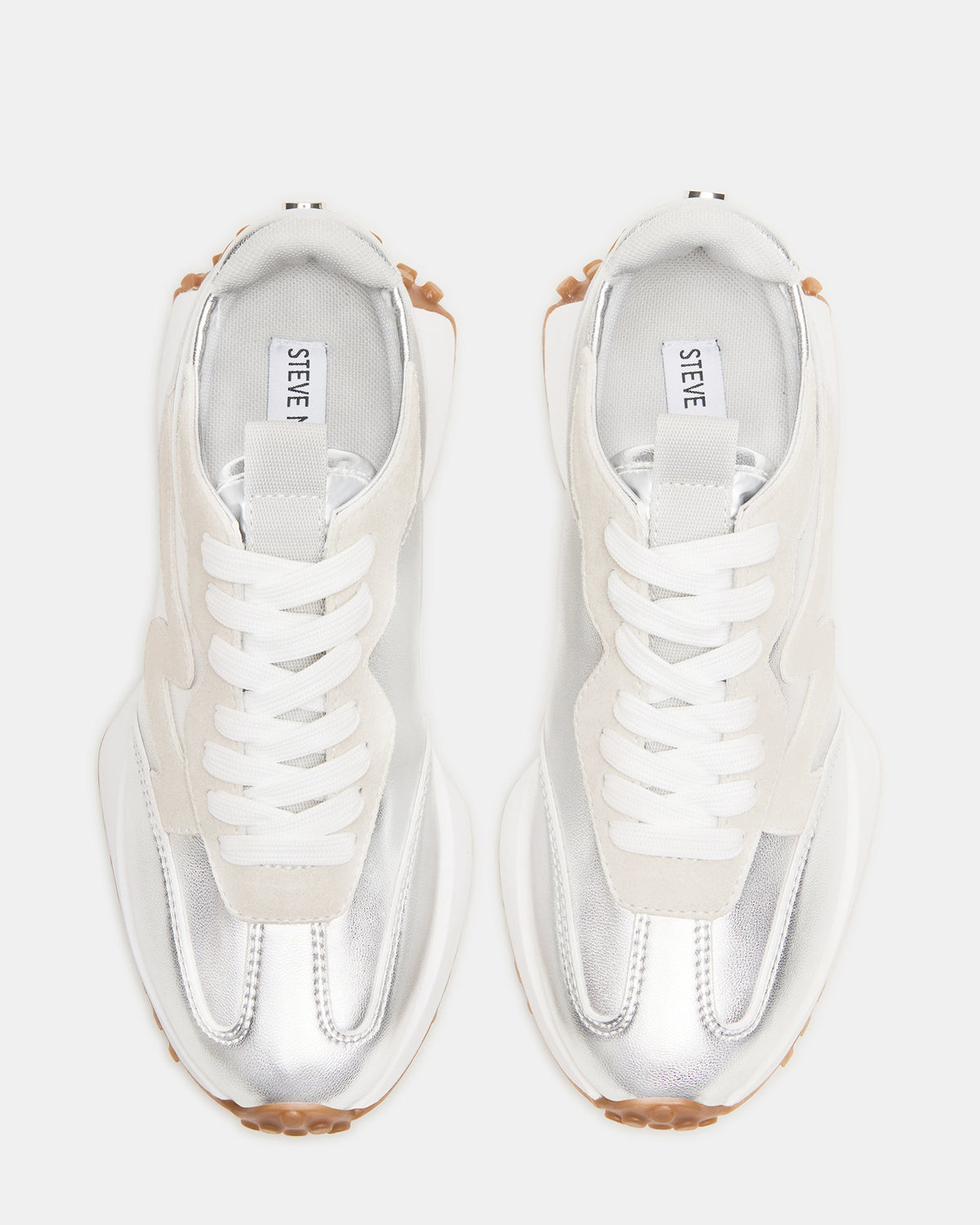 CAMPO Silver Lace-Up Women's Sneaker Steve Madden SILVER