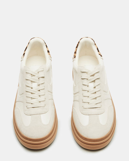 DODGE Bone Multi Low-Top Platform Women's Sneaker Steve Madden BONE MULTI