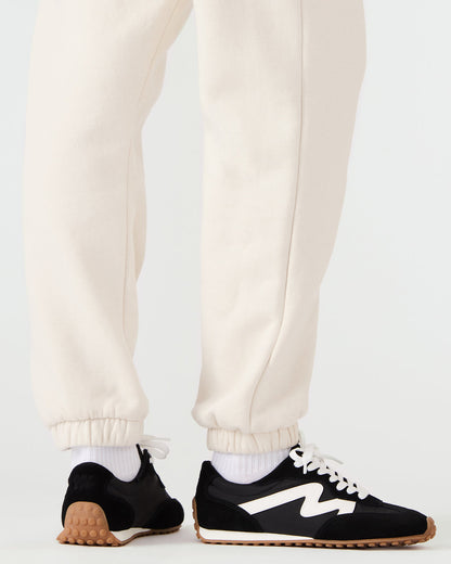 CASPER Black/White Low-Top Lace-Up Women's Sneaker Steve Madden BLACK/WHITE