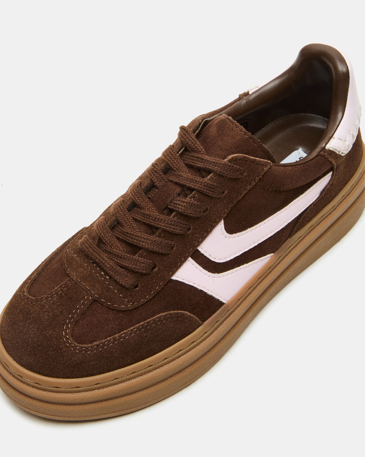 DODGE Brown Multi Low-Top Platform Women's Sneaker Steve Madden BROWN MULTI