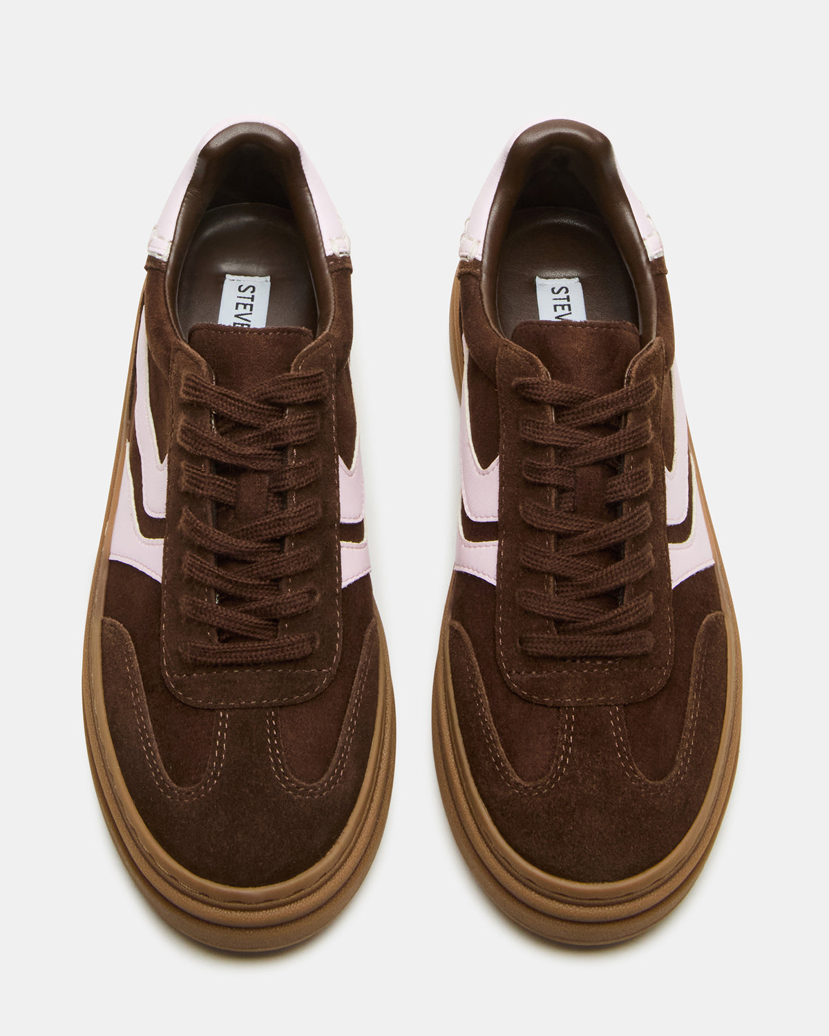 DODGE Brown Multi Low-Top Platform Women's Sneaker Steve Madden BROWN MULTI