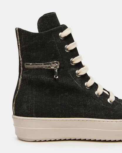 DEVON Black/White High-Top Lace-Up Women's Sneaker Steve Madden BLACK/WHITE