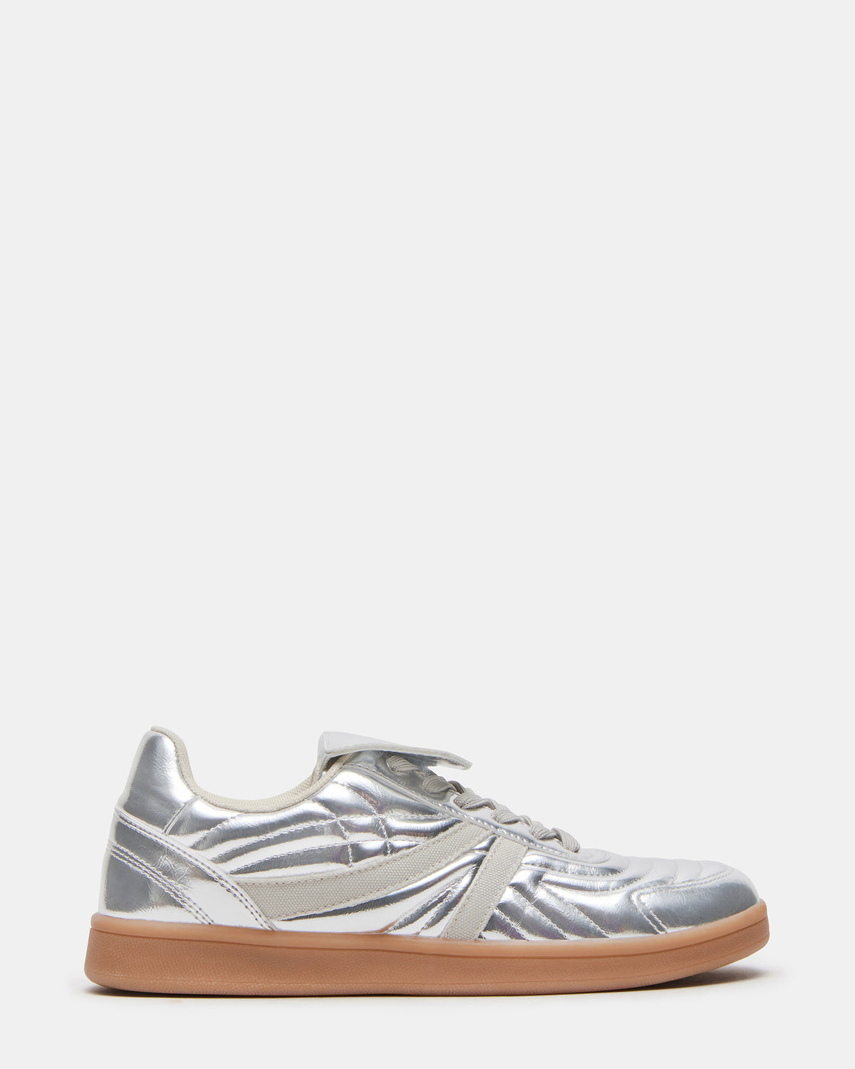 MADRID Silver Women's Low-Top Sneakers Steve Madden SILVER