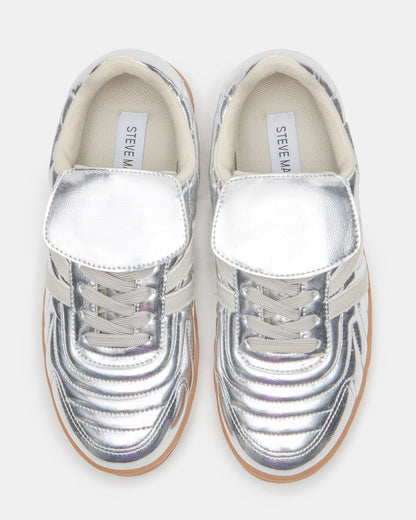 MADRID Silver Women's Low-Top Sneakers Steve Madden SILVER