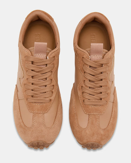 CASPER Tan Low-Top Lace-Up Women's Sneaker Steve Madden TAN