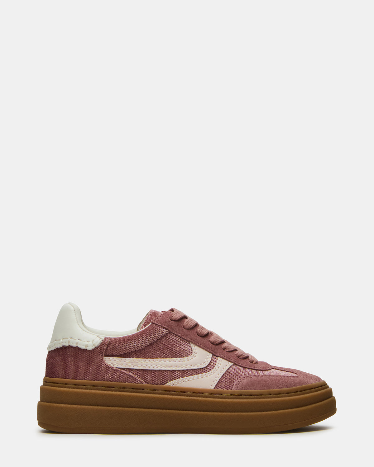 DODGE Mauve Low-Top Platform Women's Sneaker Steve Madden MAUVE