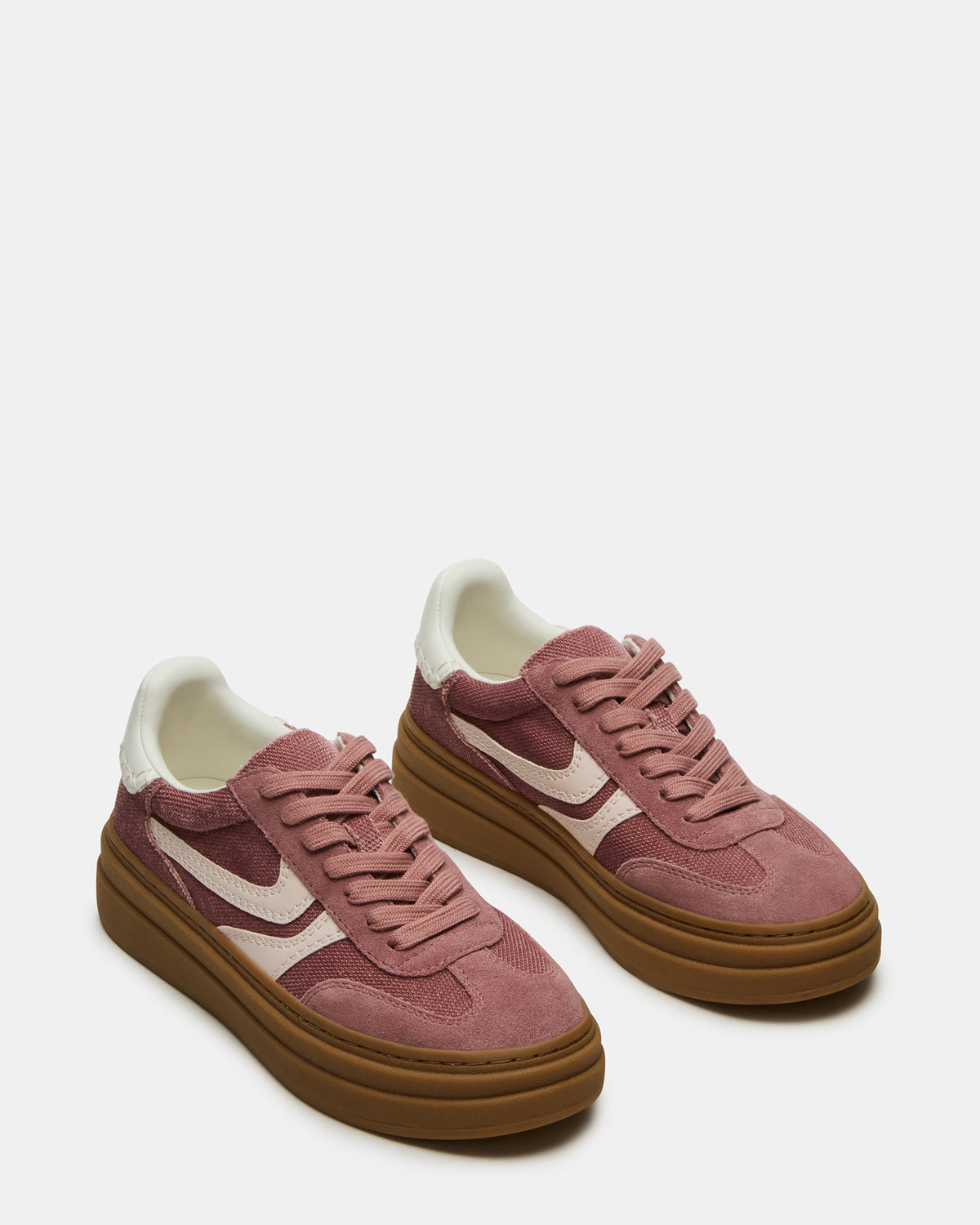 DODGE Mauve Low-Top Platform Women's Sneaker Steve Madden MAUVE