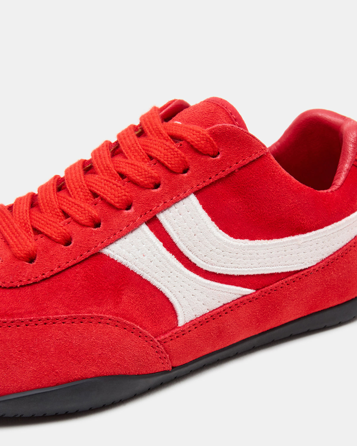DOBSON Red Women's Low-Top Lace-Up Sneaker Steve Madden RED