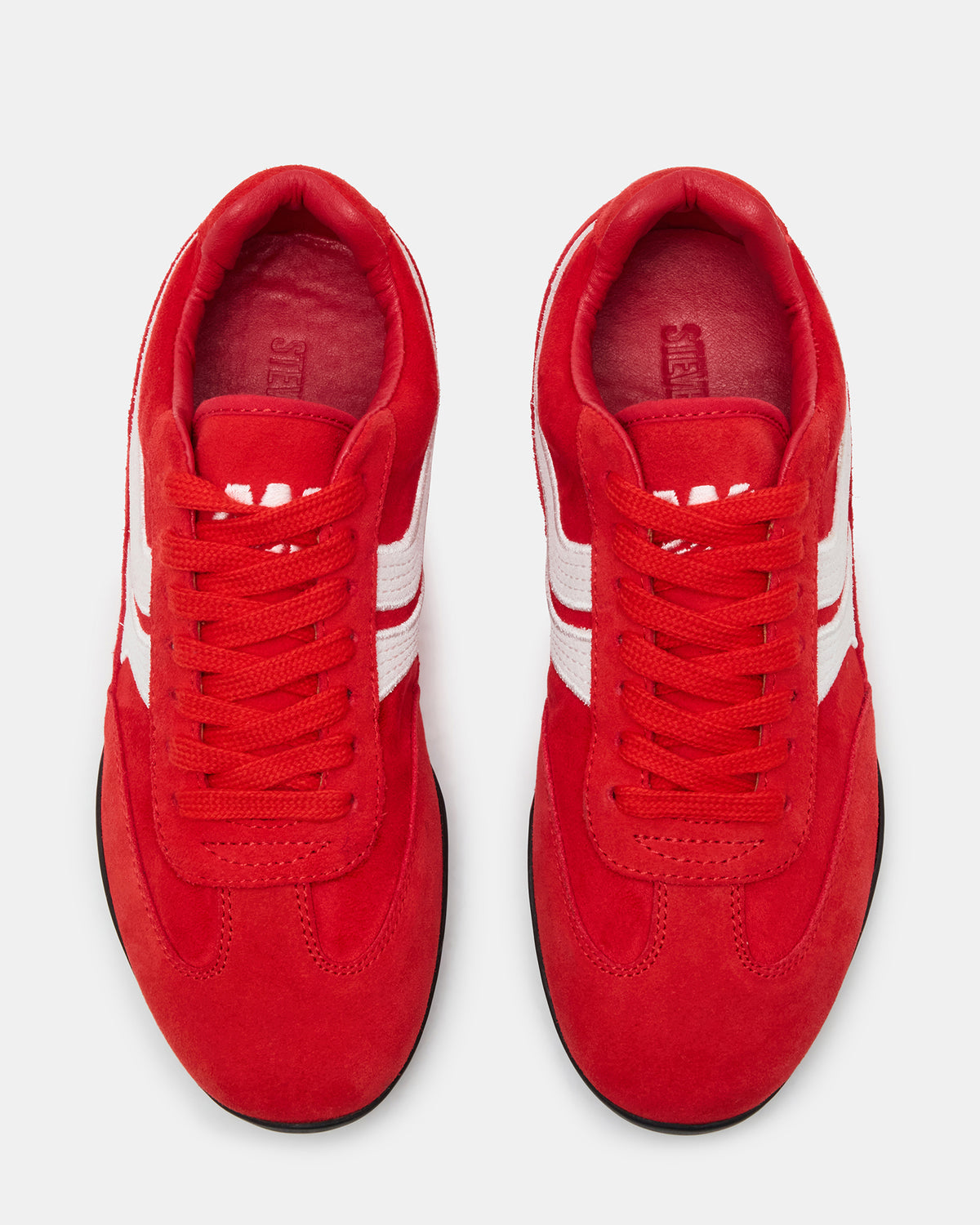 DOBSON Red Women's Low-Top Lace-Up Sneaker Steve Madden RED