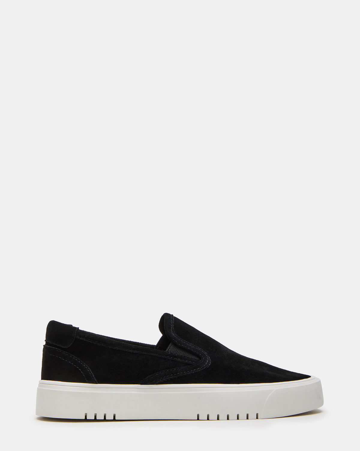 MURPHY Black Suede Low-Top Sneaker | Women's Sneakers Steve Madden BLACK SUEDE