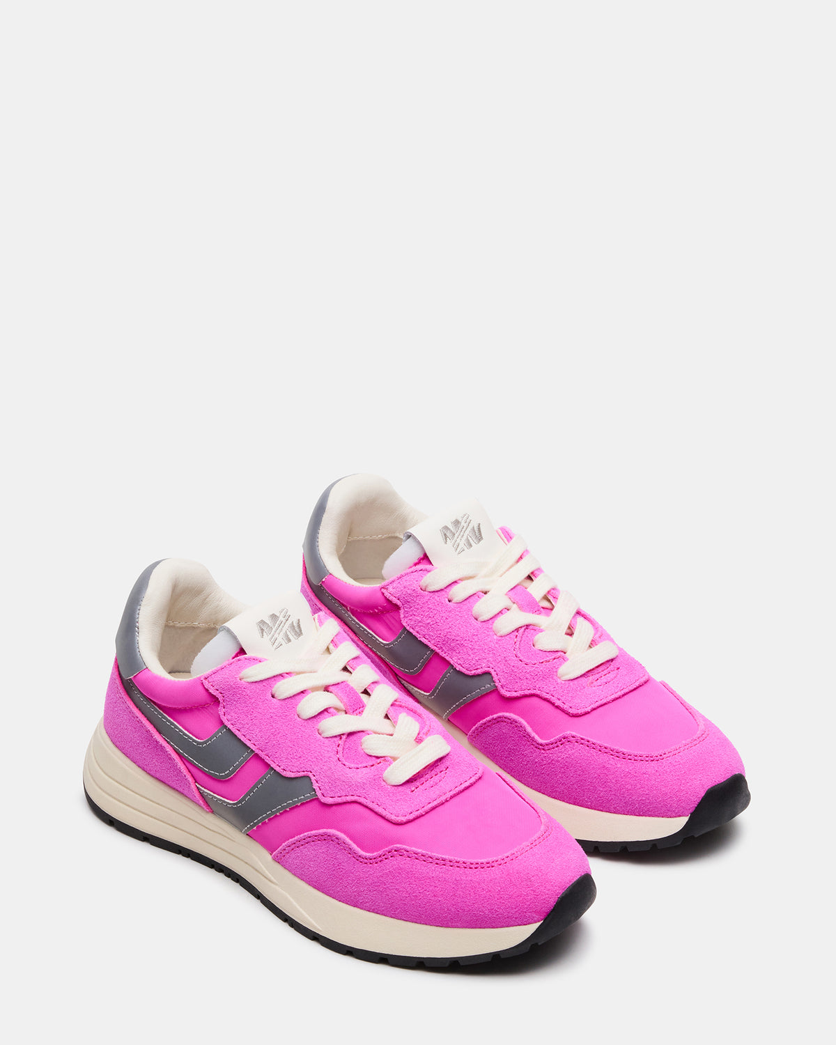 BURST Pink Multi Women's Low-Top Lace-Up Sneaker Steve Madden PINK MULTI