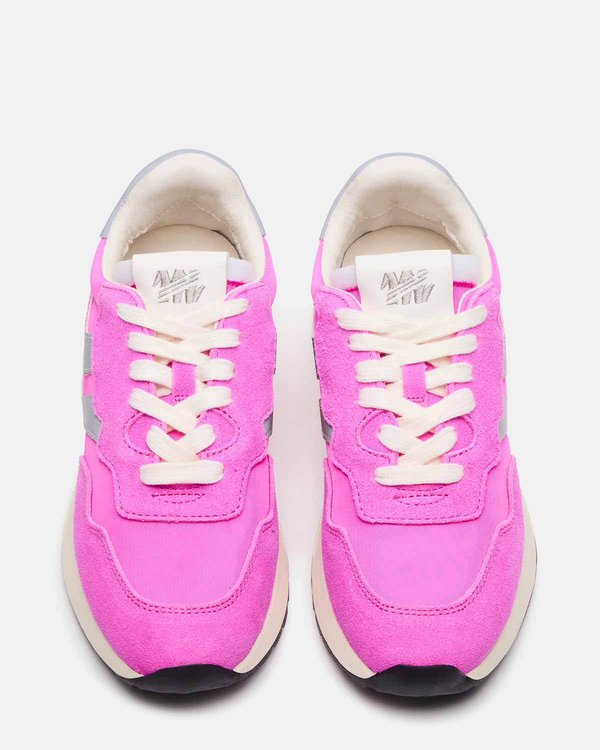 BURST Pink Multi Women's Low-Top Lace-Up Sneaker Steve Madden PINK MULTI