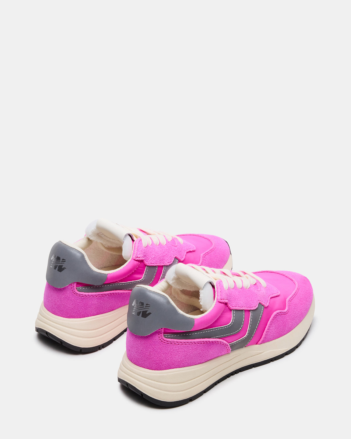 BURST Pink Multi Women's Low-Top Lace-Up Sneaker Steve Madden PINK MULTI