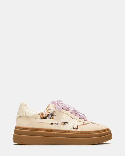 DODGE Floral Multi Low-Top Platform Women's Sneaker Steve Madden FLORAL MULTI
