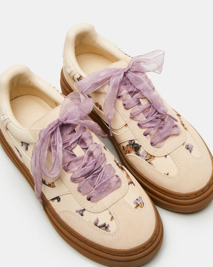 DODGE Floral Multi Low-Top Platform Women's Sneaker Steve Madden FLORAL MULTI