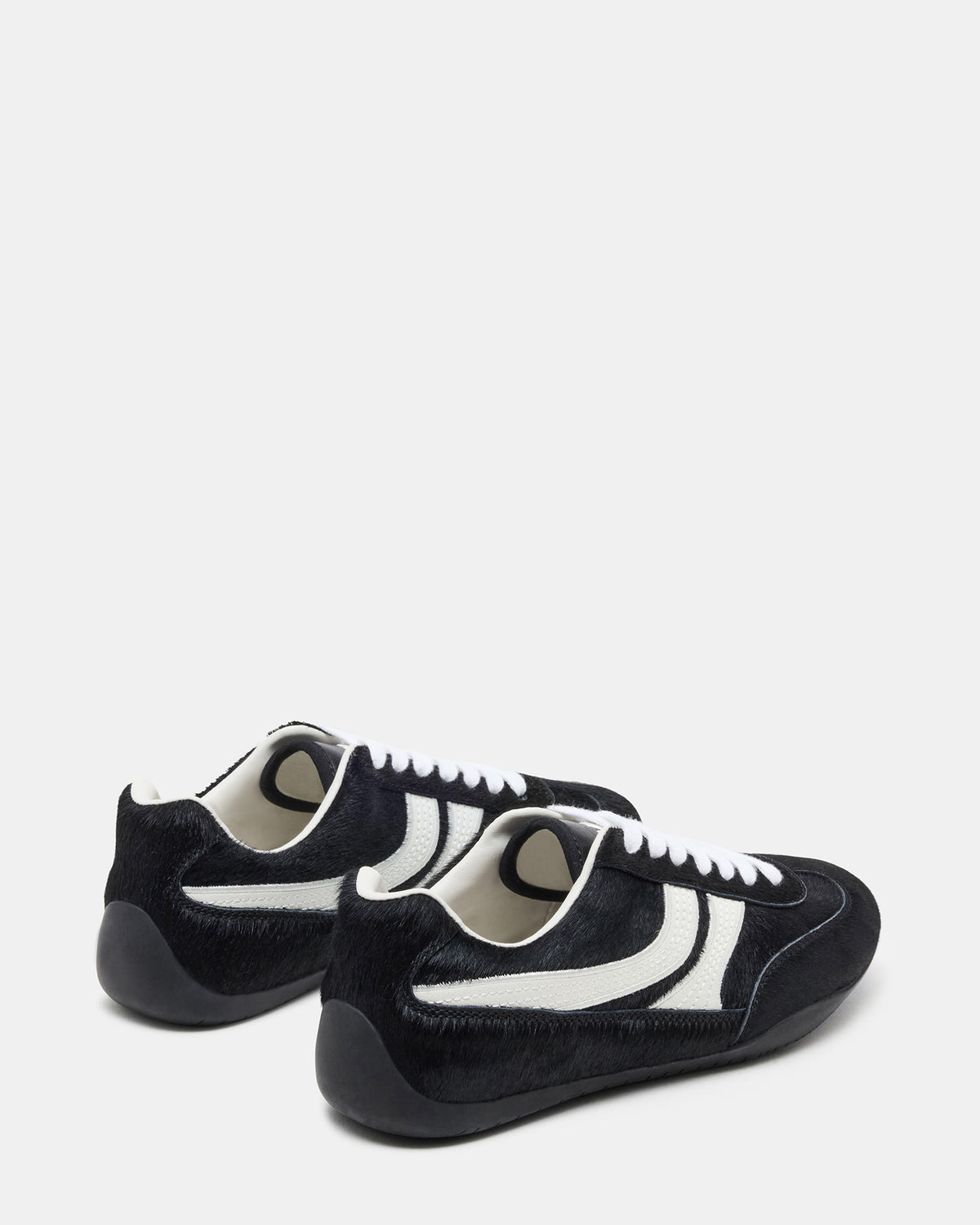 DOBSON Black Multi Women's Low-Top Lace-Up Sneaker Steve Madden BLACK MULTI