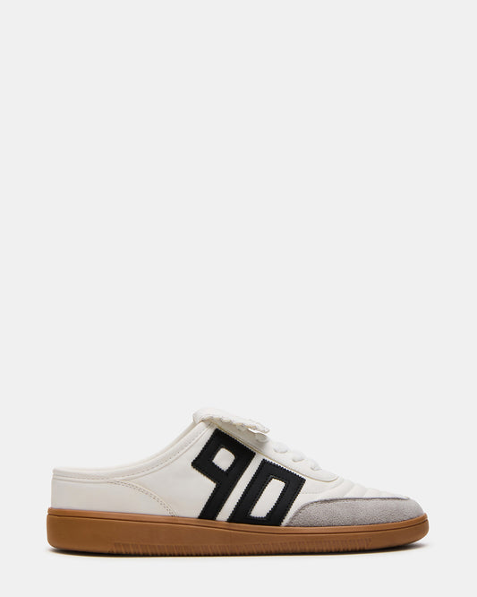 NOSTALGIC White Multi Women's Low-Top Slip-On Mule Sneaker Steve Madden WHITE MULTI