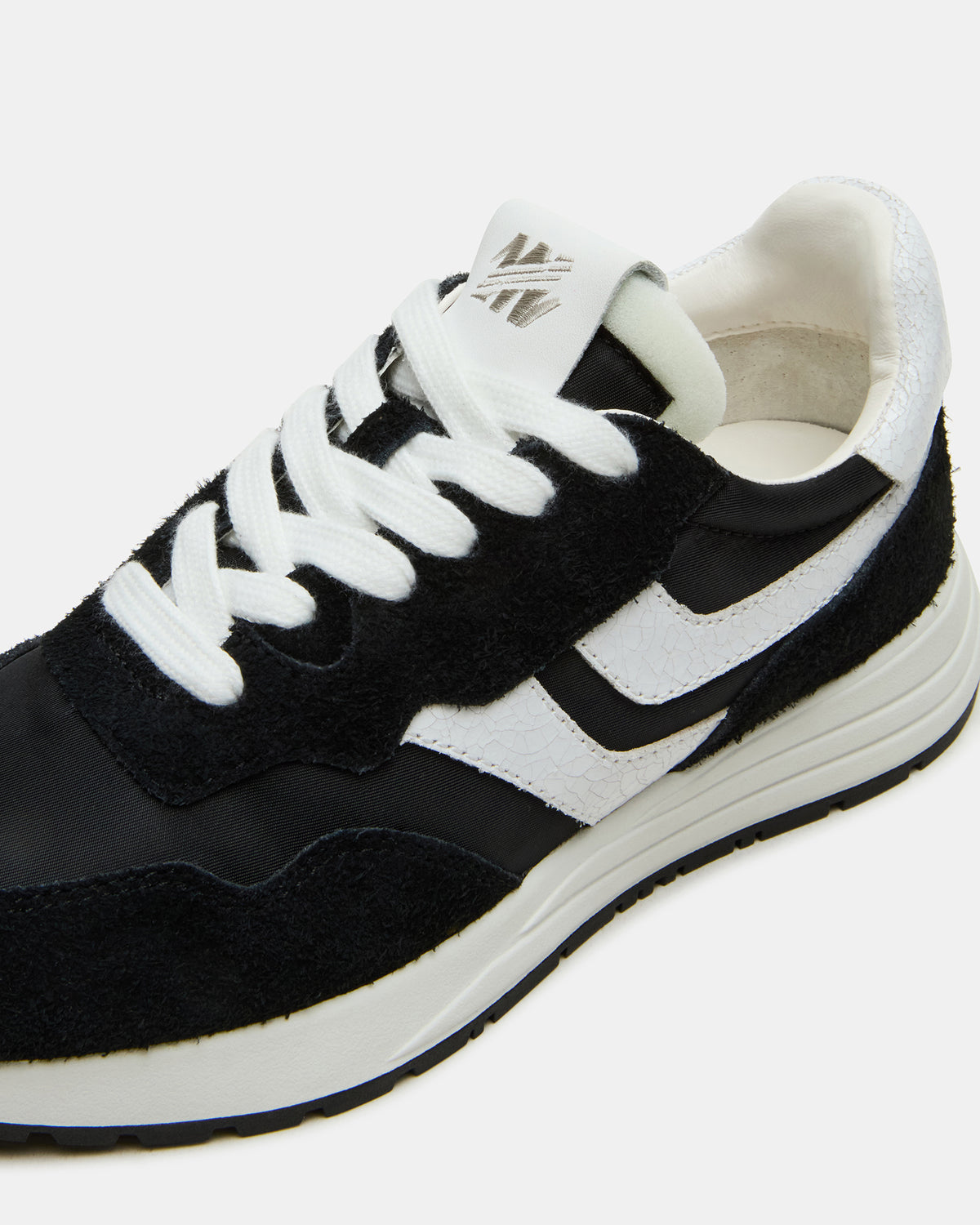 BURST Black Multi Women's Low-Top Lace-Up Sneaker Steve Madden BLACK MULTI