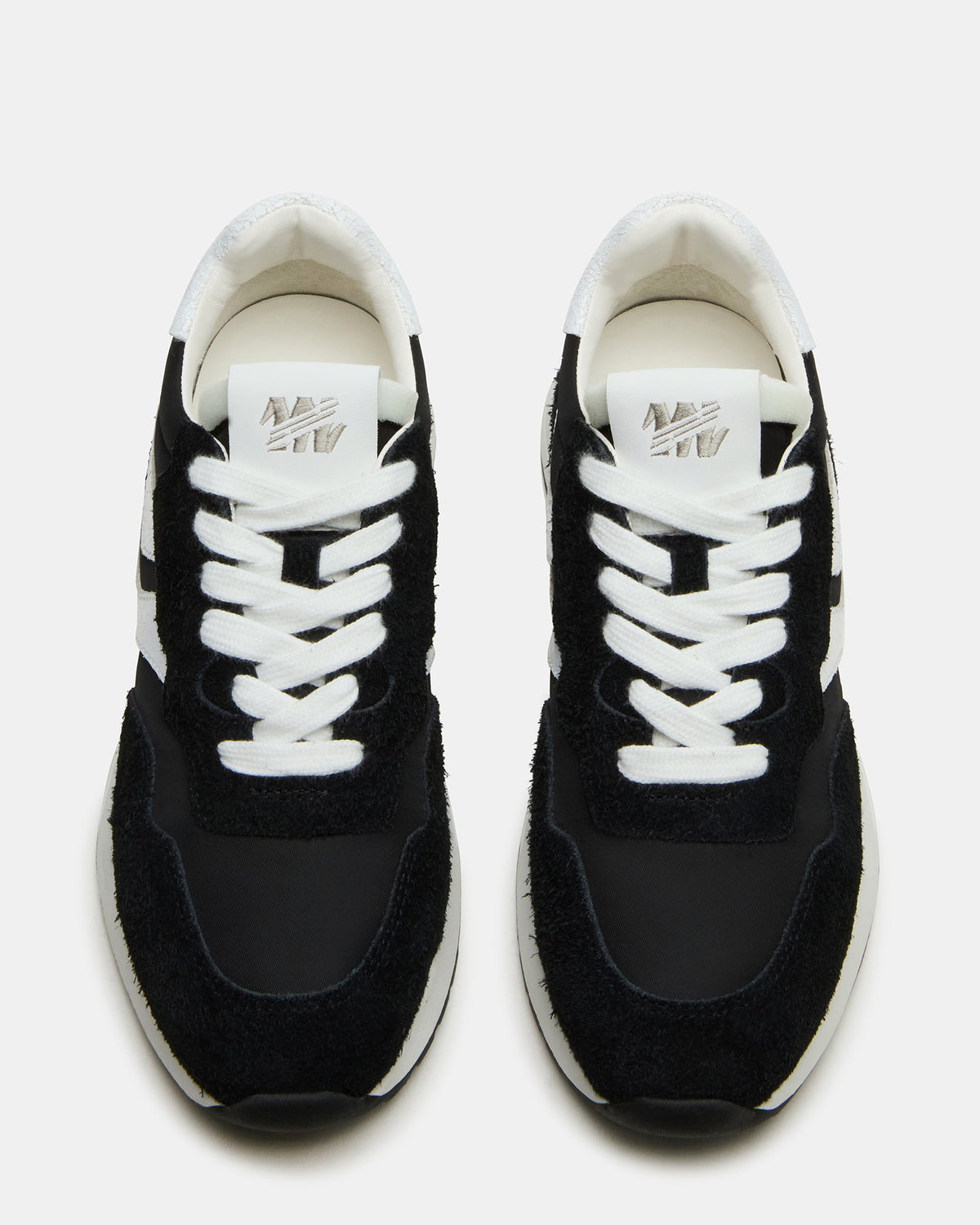 BURST Black Multi Women's Low-Top Lace-Up Sneaker Steve Madden BLACK MULTI