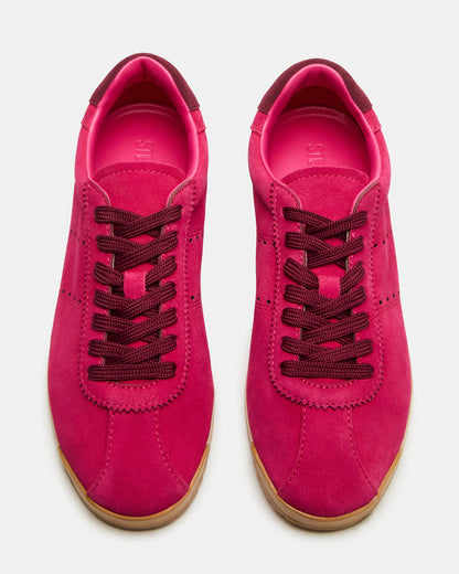 MIRAGE Hot Pink Low-Top Sneaker | Women's Sneakers Steve Madden HOT PINK