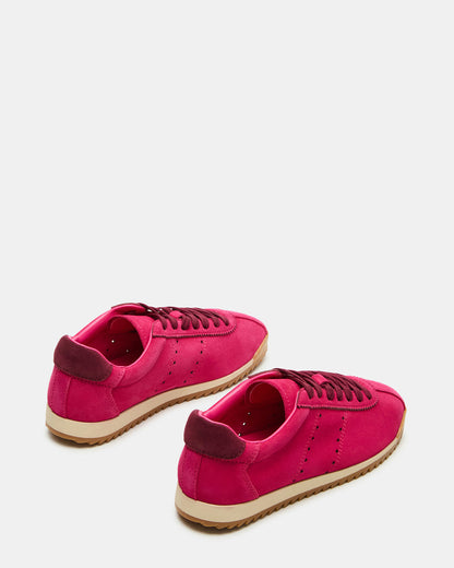 MIRAGE Hot Pink Low-Top Sneaker | Women's Sneakers Steve Madden HOT PINK