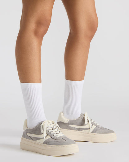 DODGE Grey Multi Low-Top Platform Women's Sneaker Steve Madden GREY MULTI