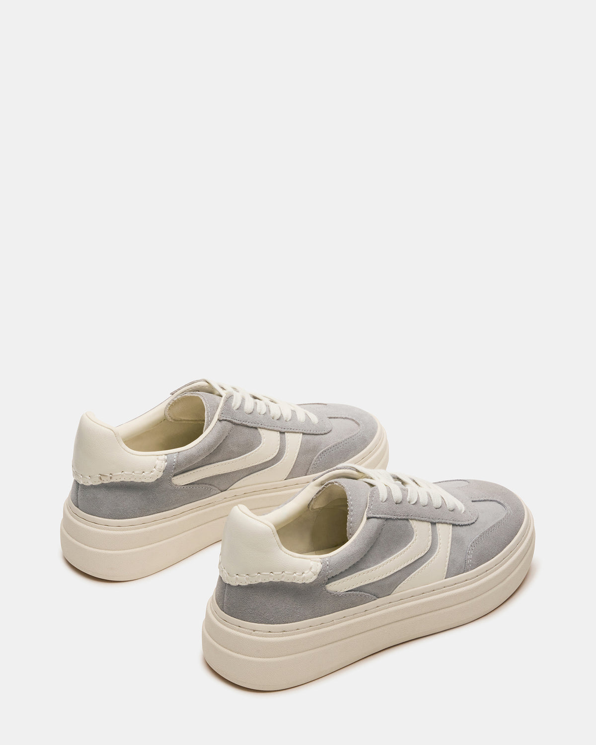 DODGE Grey Multi Low-Top Platform Women's Sneaker Steve Madden GREY MULTI