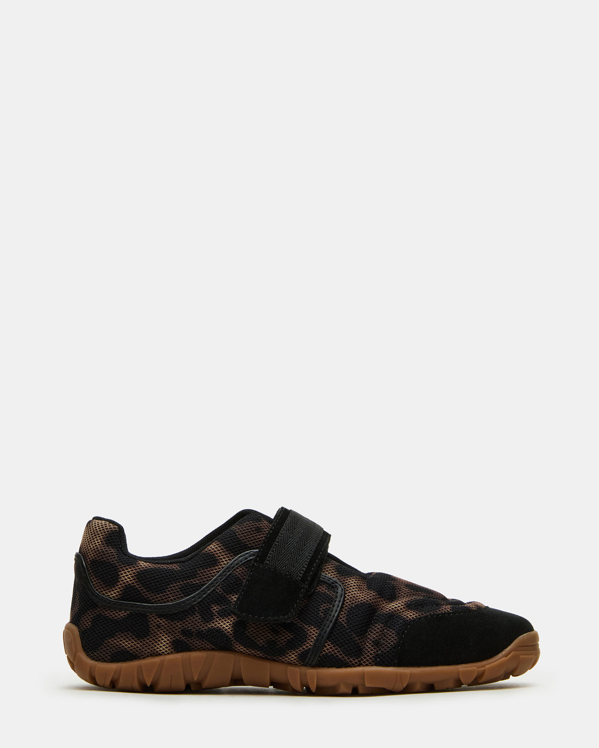 AGILITY Leopard Velcro Women's Mary Jane Low-Top Sneaker Steve Madden LEOPARD