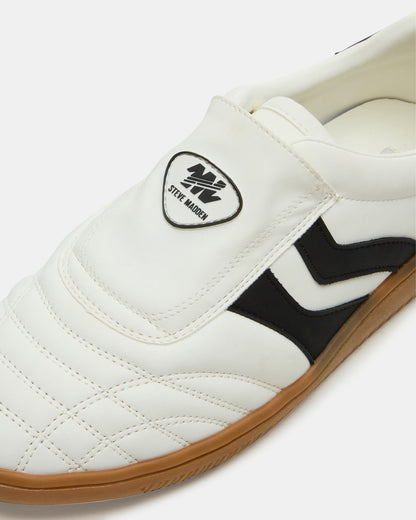 BOLT Black/White Low-Top Sneaker | Women's Sneakers Steve Madden BLACK WHITE