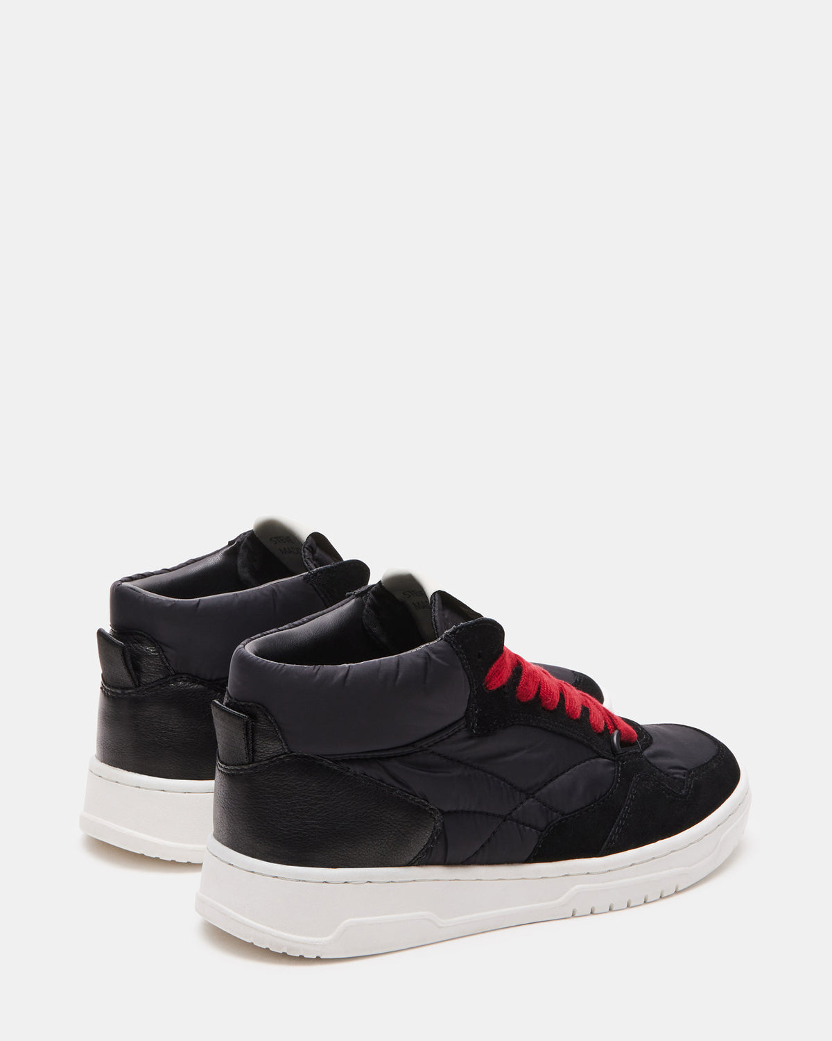 EVERETT Black Multi High-Top Lace-Up Sneaker | Women's Sneakers Steve Madden BLACK MULTI