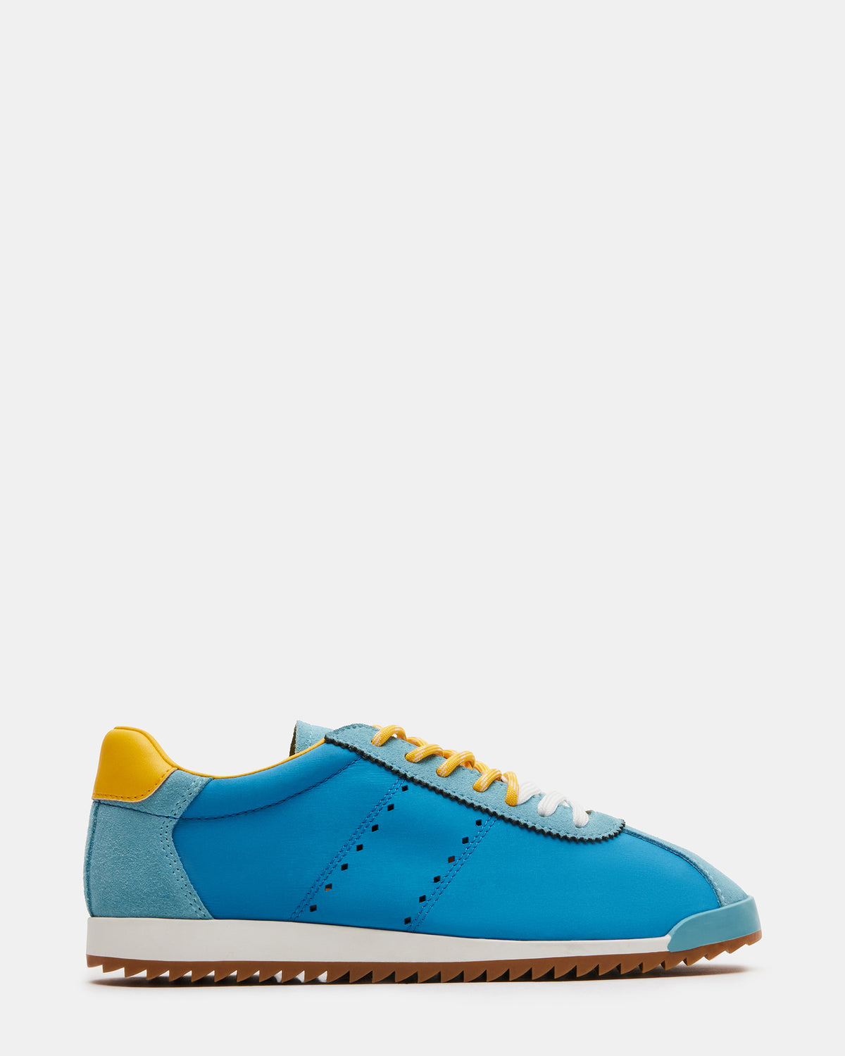 MIRAGE Blue/Yellow Low-Top Sneaker | Women's Sneakers Steve Madden BLUE YELLOW