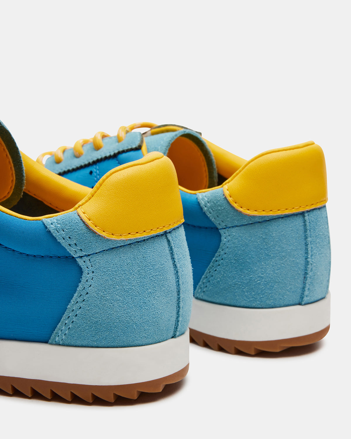 MIRAGE Blue/Yellow Low-Top Sneaker | Women's Sneakers Steve Madden BLUE YELLOW