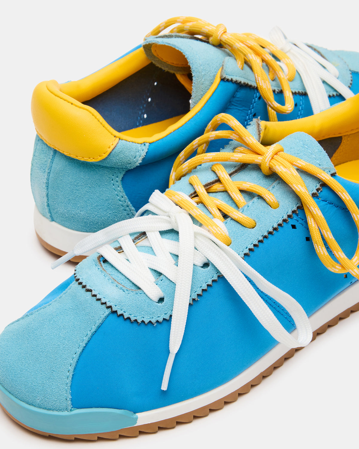 MIRAGE Blue/Yellow Low-Top Sneaker | Women's Sneakers Steve Madden BLUE YELLOW