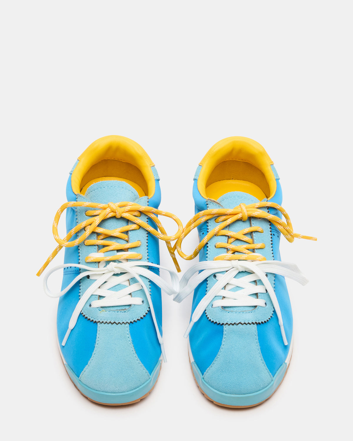 MIRAGE Blue/Yellow Low-Top Sneaker | Women's Sneakers Steve Madden BLUE YELLOW