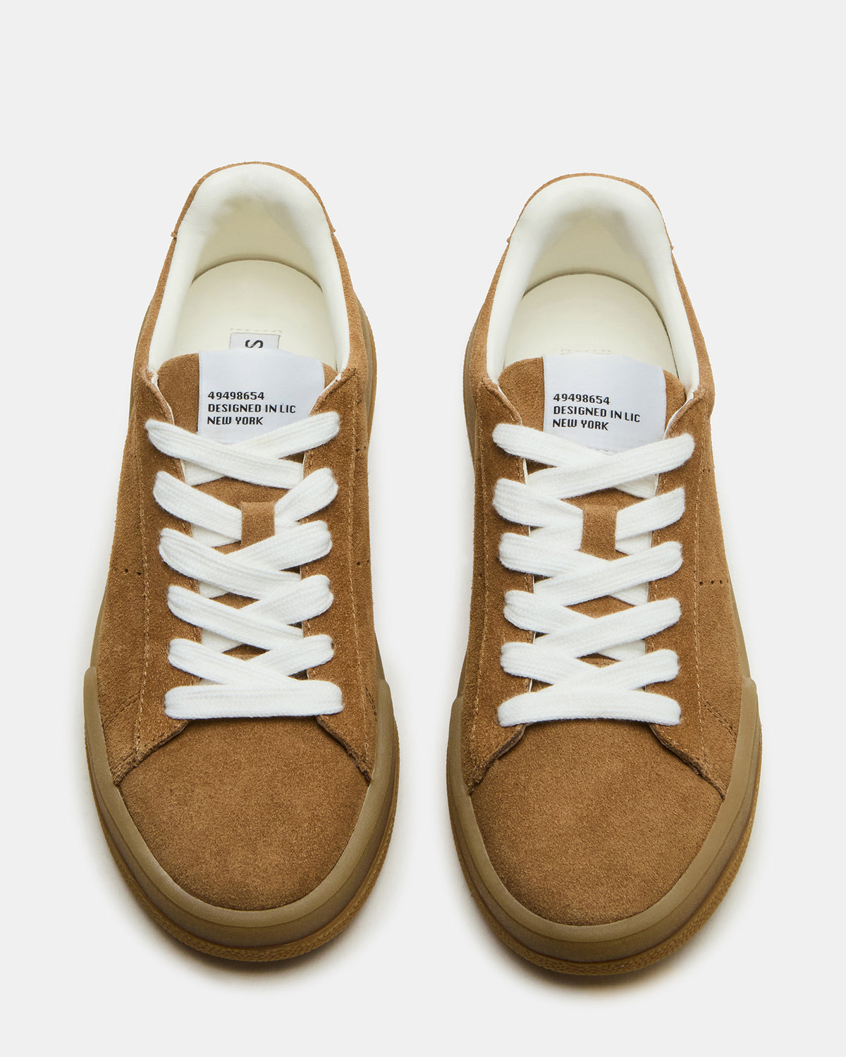 STRIVE Tan Suede Low-Top Lace-Up Sneaker | Women's Sneakers Steve Madden TAN SUEDE