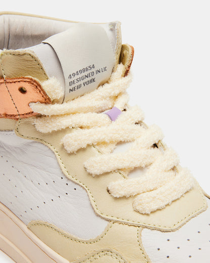 MARKED Yellow Multi High-Top Lace-Up Sneaker | Women's Sneakers Steve Madden YELLOW MULTI