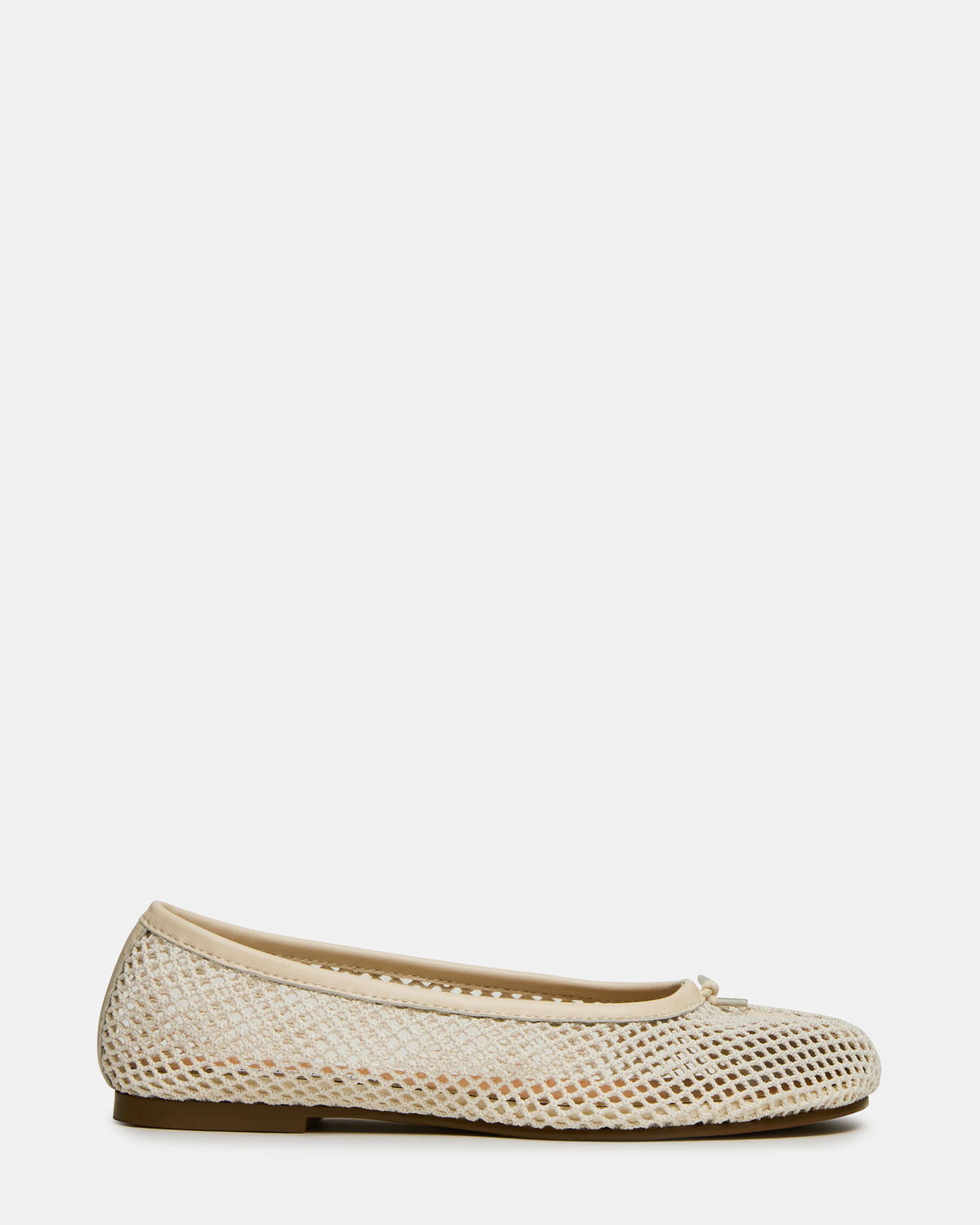 CALICO Bone Mesh Split Toe Tabi Women's Ballet Flat Steve Madden BONE