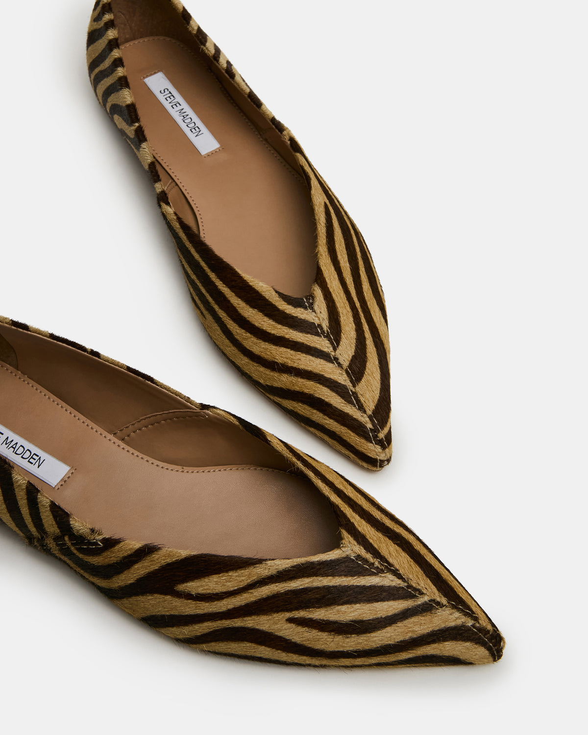 TOVI Tiger Pointed-Toe Ballet Women's Flat Steve Madden TIGER