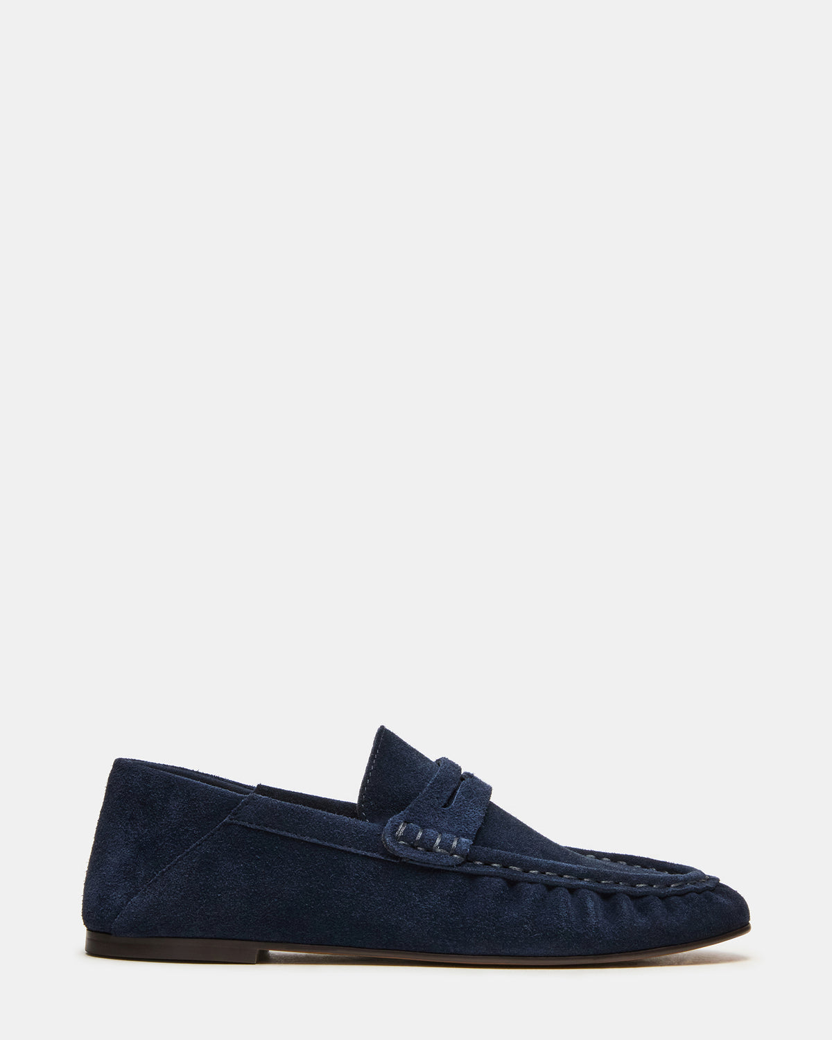 ROGER Navy Suede Slip-On Women's Loafer Steve Madden NAVY SUEDE
