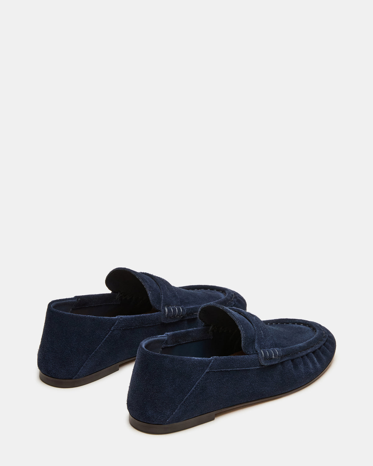 ROGER Navy Suede Slip-On Women's Loafer Steve Madden NAVY SUEDE