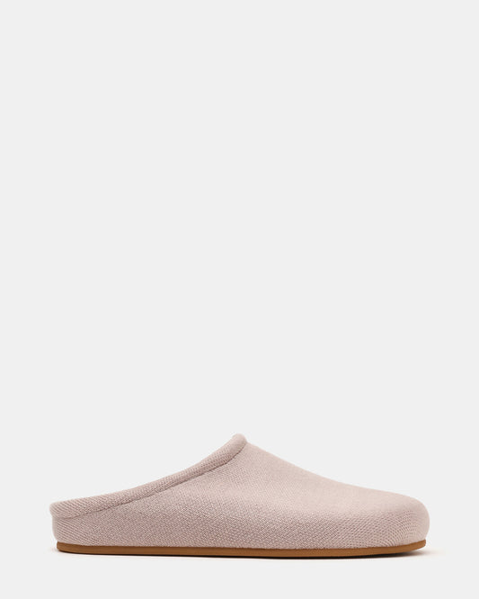 FERN Knit Taupe Mule Slip-On Round-Toe Women's Flat Steve Madden TAUPE